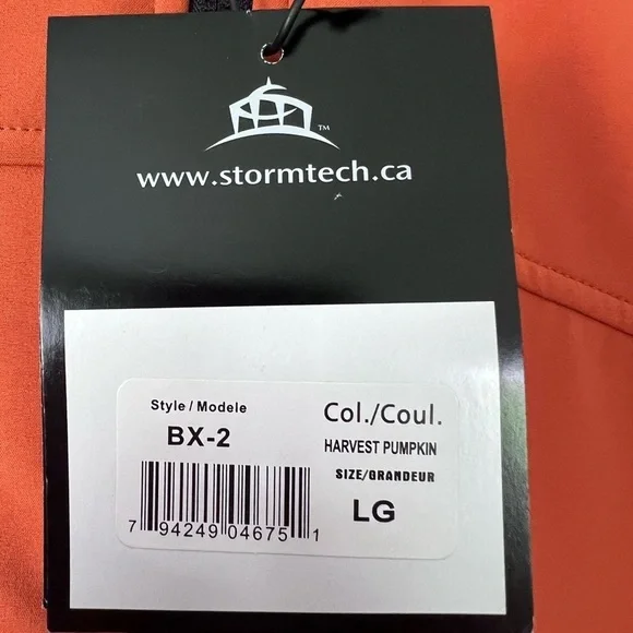 NWT stormtech men’s jacket - Picture 4 of 6